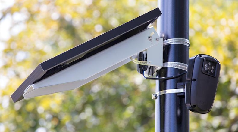 Fulton County Schools could install cameras that read license plates at all of the district's campuses. (Casey Sykes / AJC file photo)