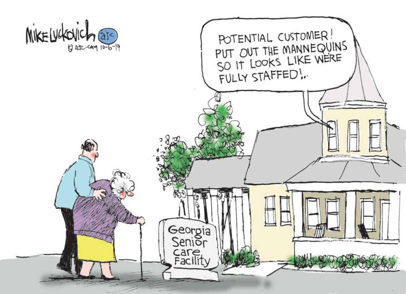 Mike Luckovich: The Round File for October 2019