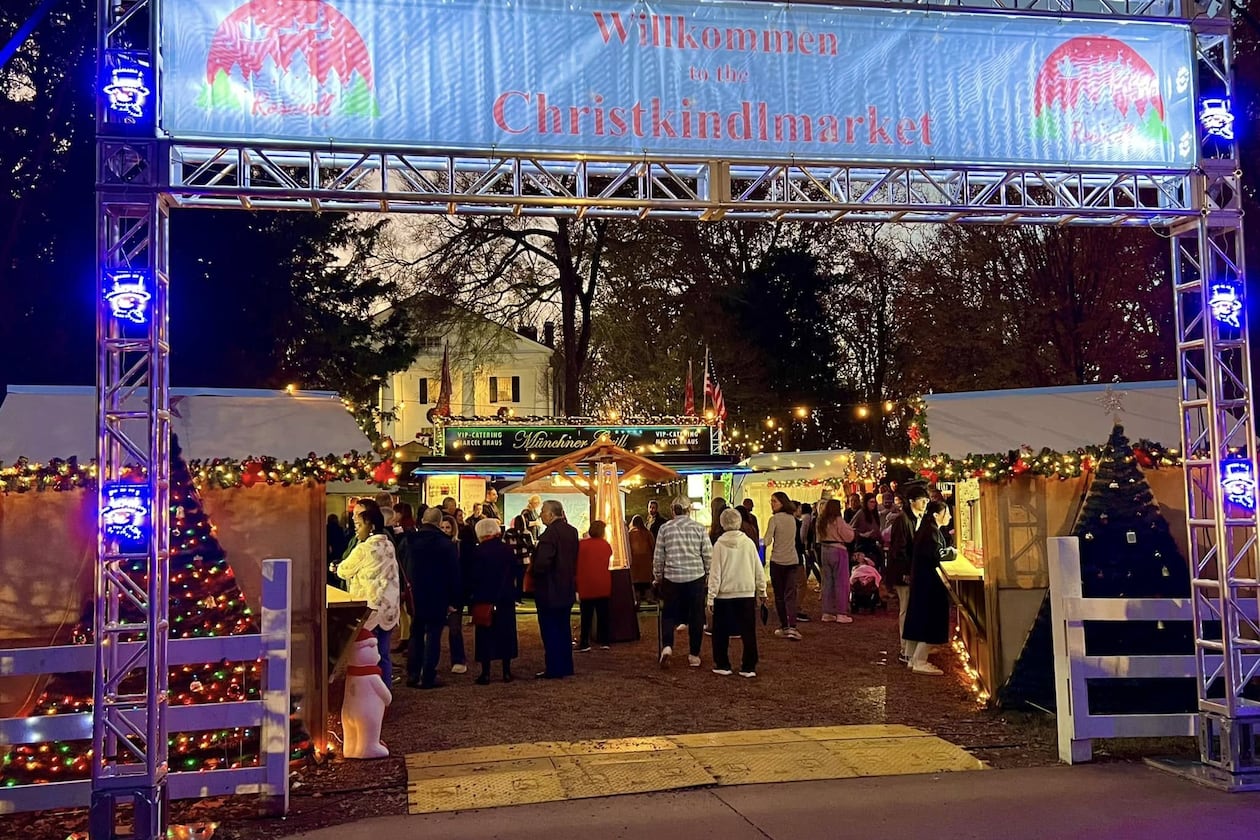 Roswell’s annual Christkindlmarket opens for its first weekend from Friday through Sunday with holiday vendors, decorations, authentic food and drink and more. (Courtesy of Christkindlmarket)