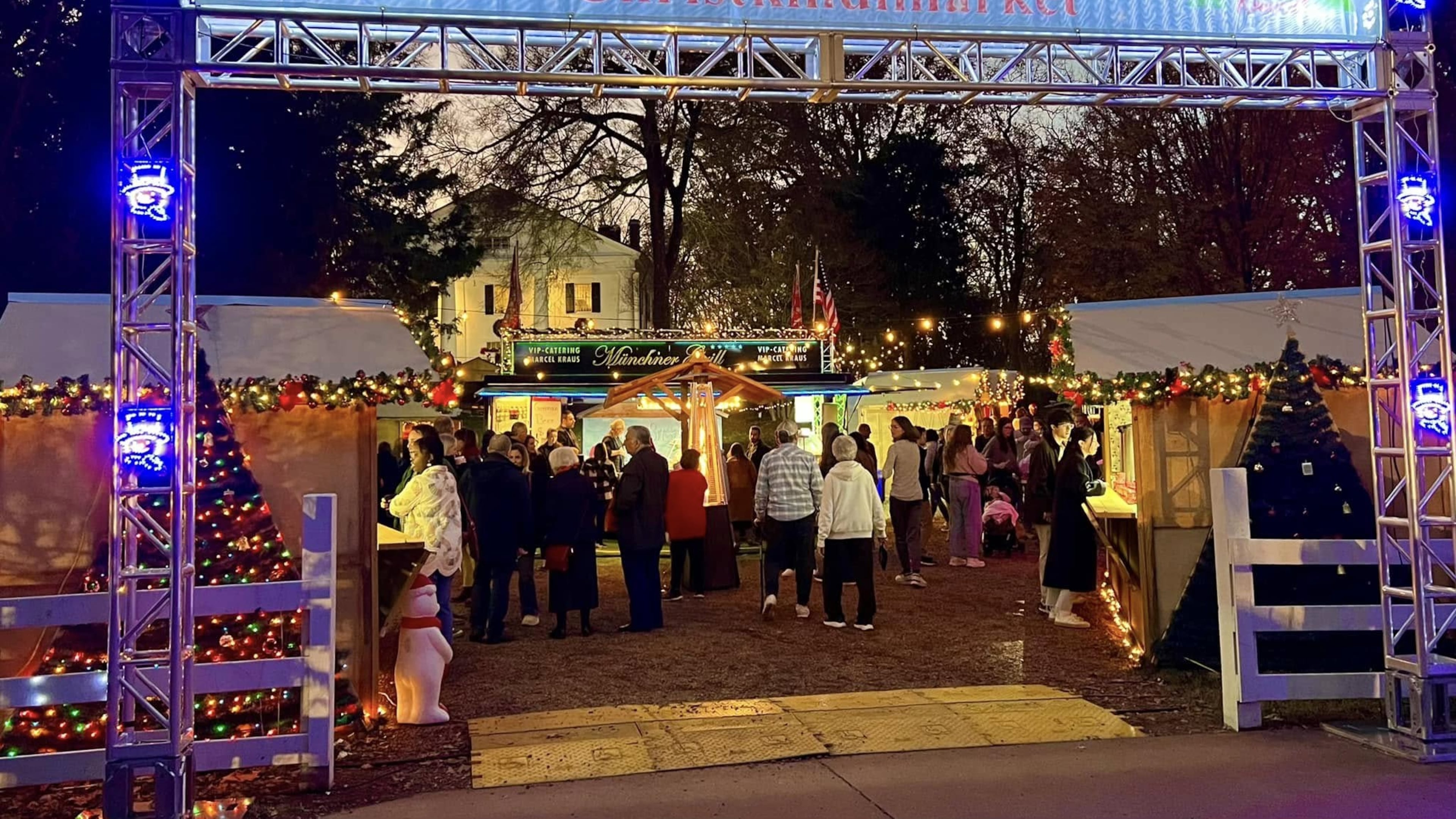 Roswell’s annual Christkindlmarket opens for its first weekend from Friday through Sunday with holiday vendors, decorations, authentic food and drink and more. (Courtesy of Christkindlmarket)