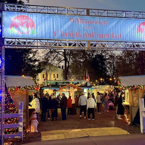 Roswell’s annual Christkindlmarket opens for its first weekend from Friday through Sunday with holiday vendors, decorations, authentic food and drink and more. (Courtesy of Christkindlmarket)