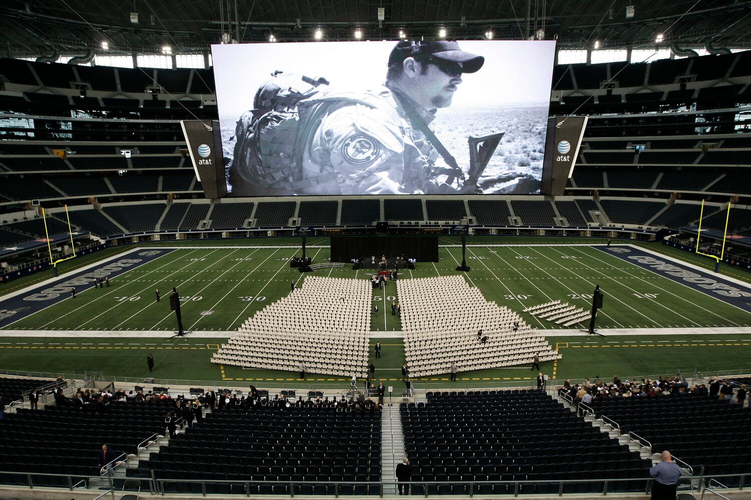 Chris Kyle remembered at Cowboys Stadium