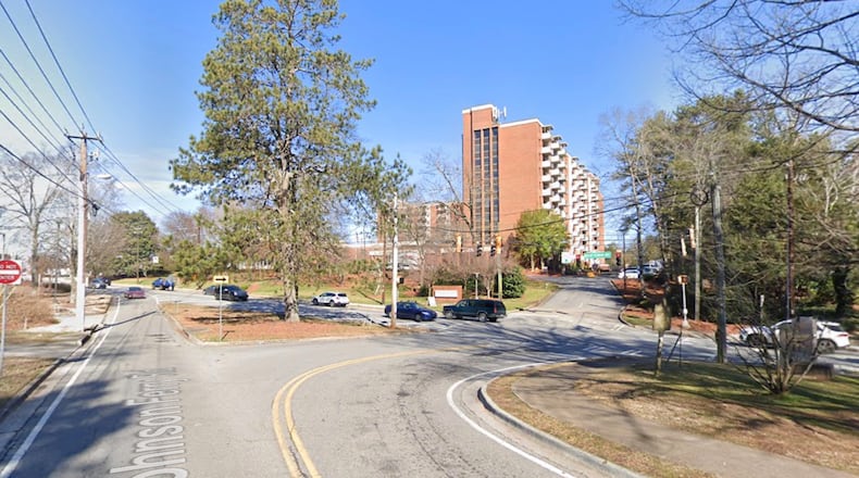 Sandy Springs has made changes to the plan for Johnson Ferry Road at Mt. Vernon Highway Project. (Google Maps)