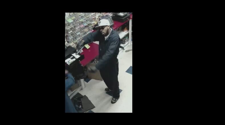 Lawrenceville police are looking for this man in an armed robbery investigation.