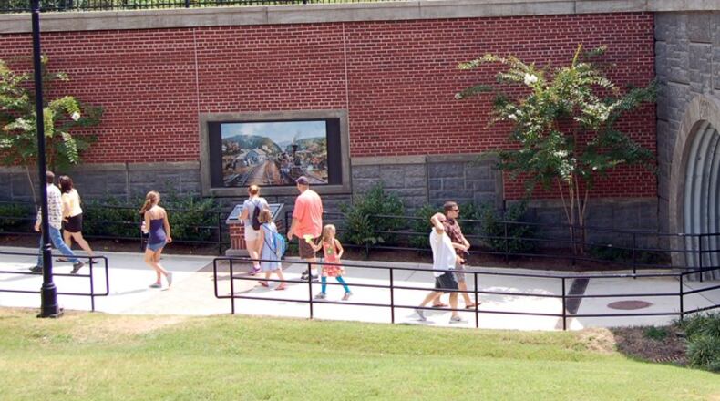 KSU and Kennesaw now have a public art agreement to allow college art faculty and students to install public art in the city - with city approval for each piece. Courtesy of Kennesaw