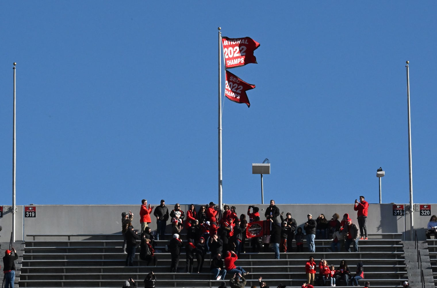 2022 National Championship celebration