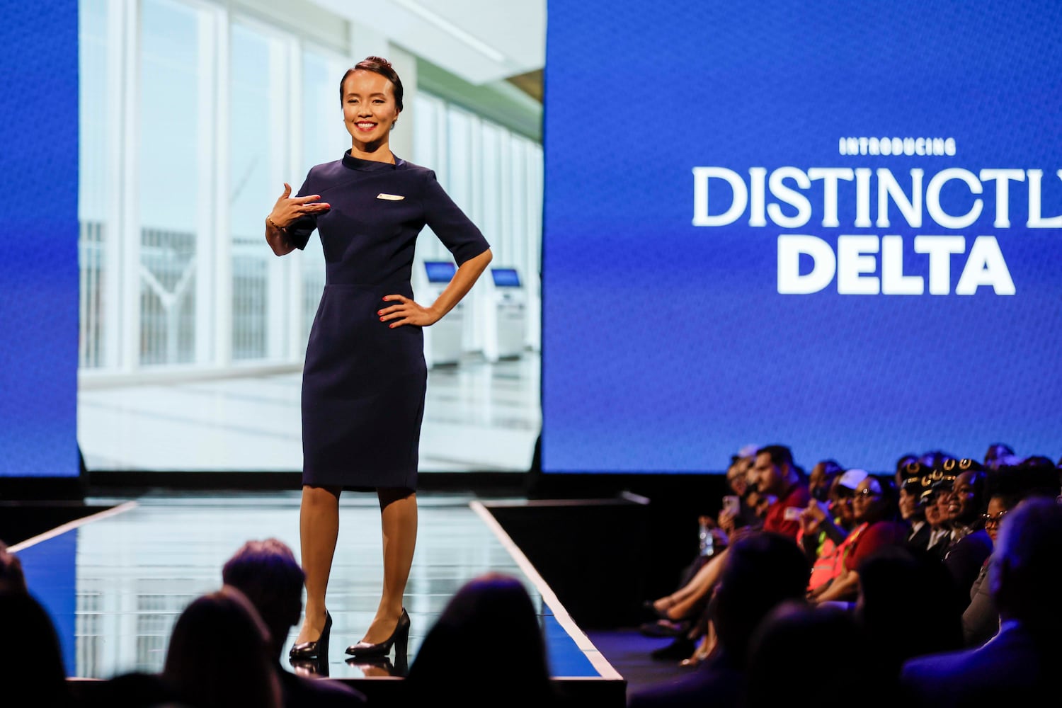 Delta unveils new employee uniform 