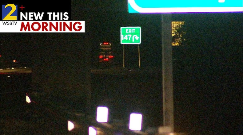 Three people were killed in a crash Wednesday after a chase through Banks and Jackson counties. (Credit: Channel 2 Action News)