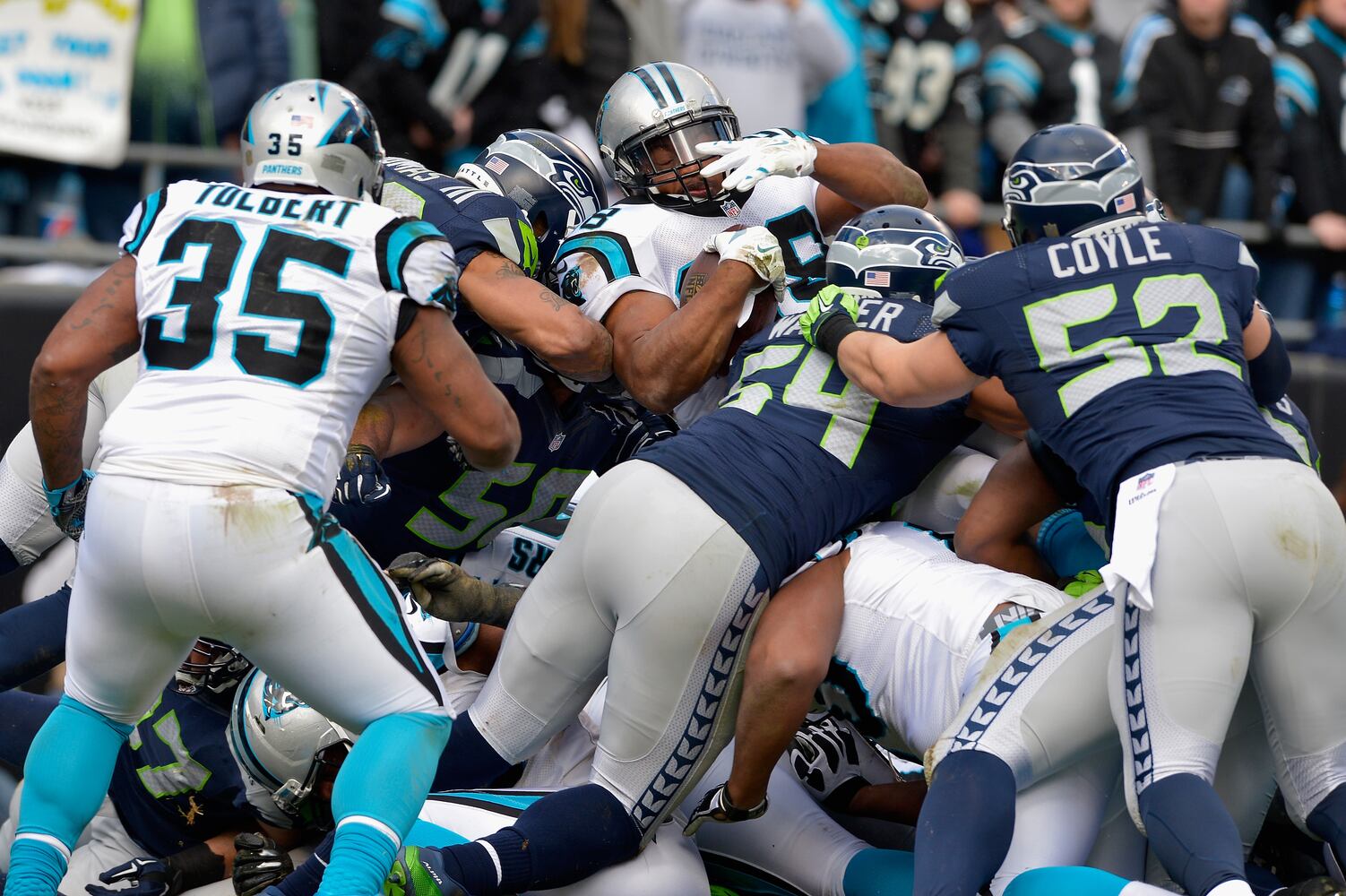PHOTOS: Seahawks vs. Panthers, January 17