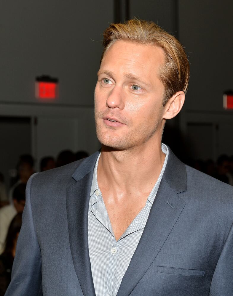 Alexander Skarsgard - clean-shaven