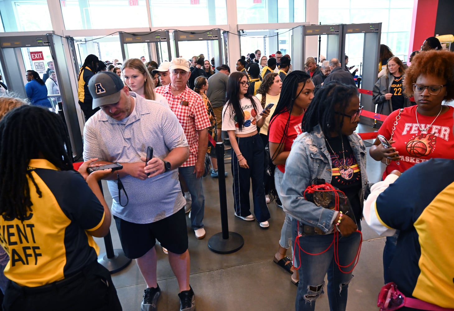 Exhibition game between Atlanta Dream and Indiana Fever