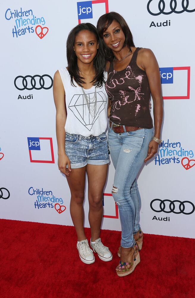 Holly Robinson Peete and Ryan