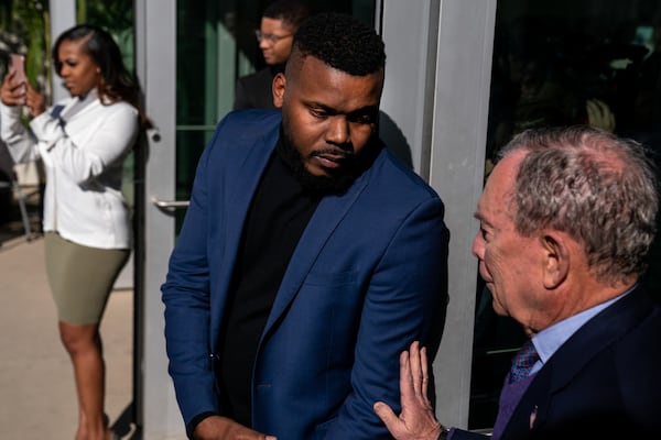 Michael Tubbs, center, is the founder of Mayors for a Guaranteed Income.