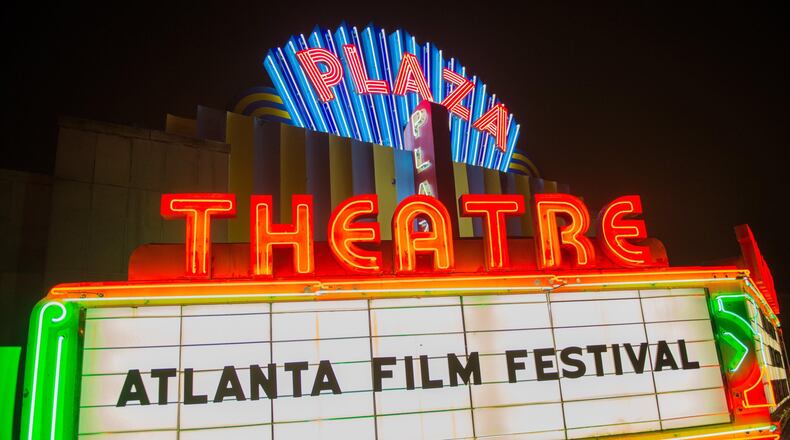 Many of the events and screenings for the annual Atlanta Film Festival take place at the historic Plaza Theatre on Ponce de Leon Avenue. CONTRIBUTED BY ATLANTA FILM FESTIVAL