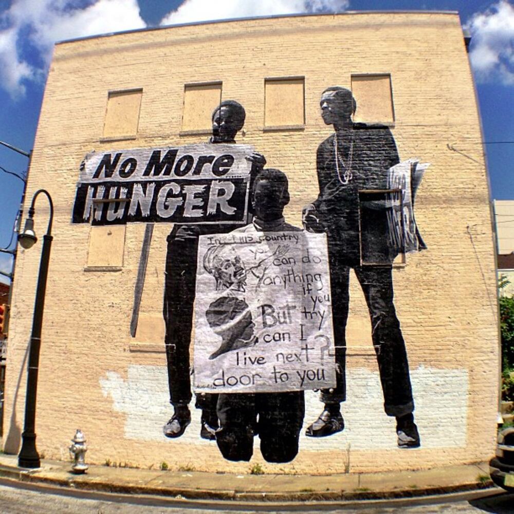 Artists from around the world paint murals around Atlanta