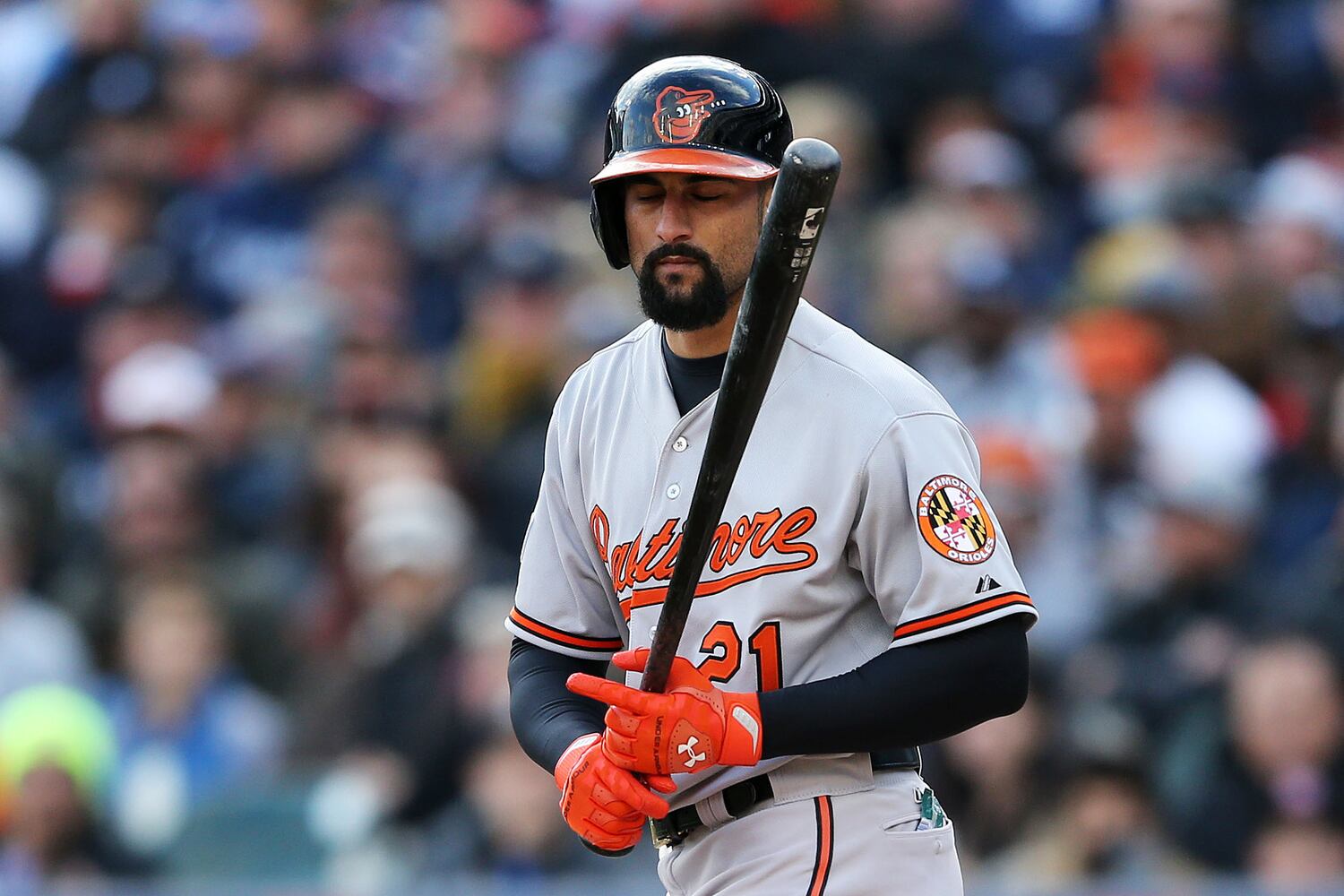 Markakis will need a different uniform number. The Braves long ago retired Hall of Famer Warren Spahn’s No. 21.