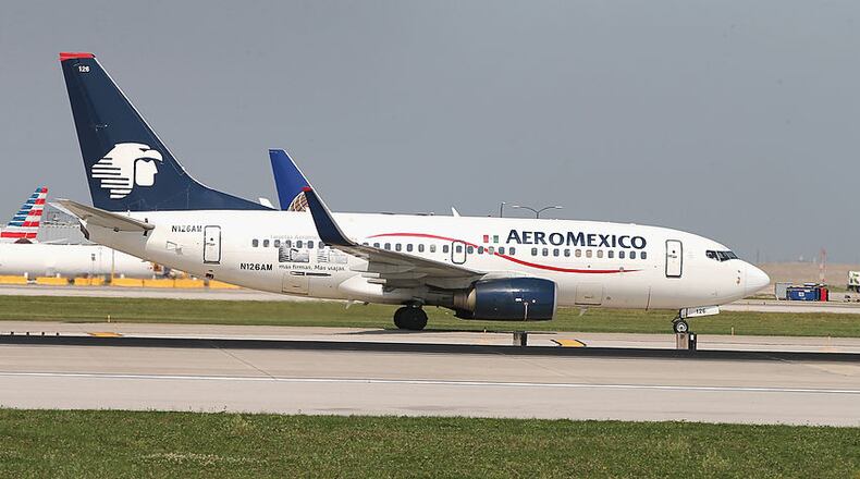 An AeroMexico jet. (Photo: Scott Olson/Getty Images)