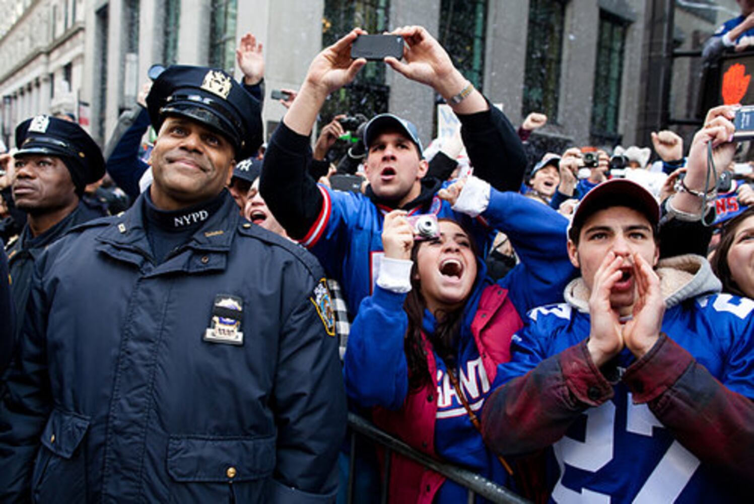 N.Y. fetes Giants with Super Bowl parade