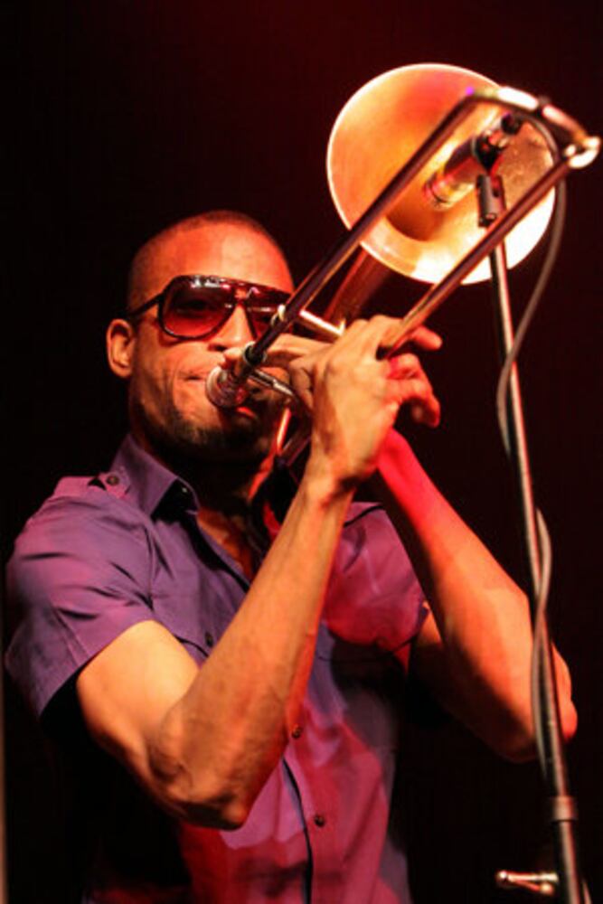 Trombone Shorty gets funky at Center Stage