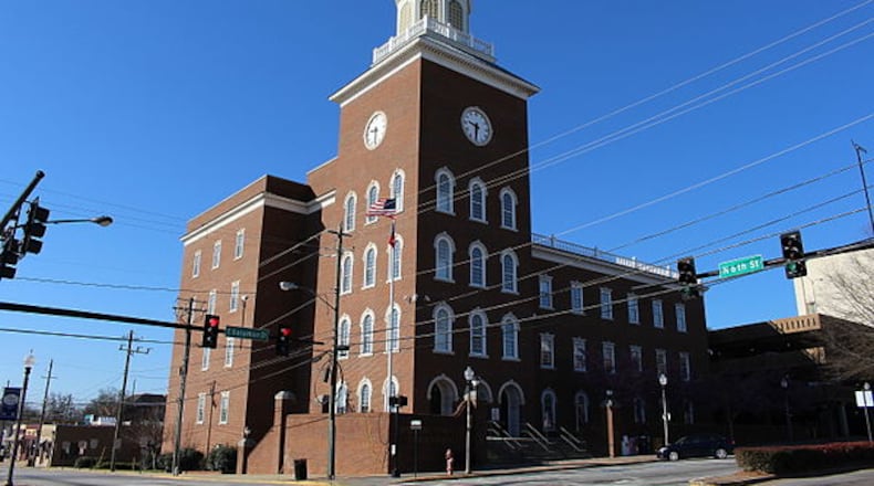 Officers were called to the intersection of 6th and East Solomon streets near the Spalding County Courthouse in downtown Griffin.
