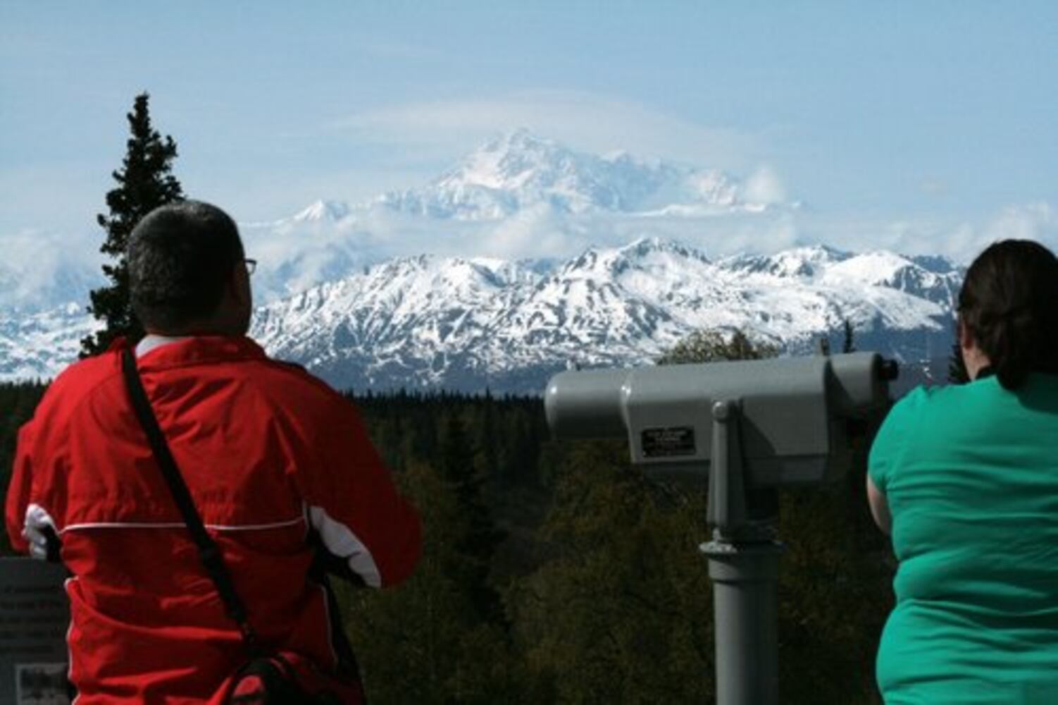 See Mount McKinley, tallest U.S. peak -- or not