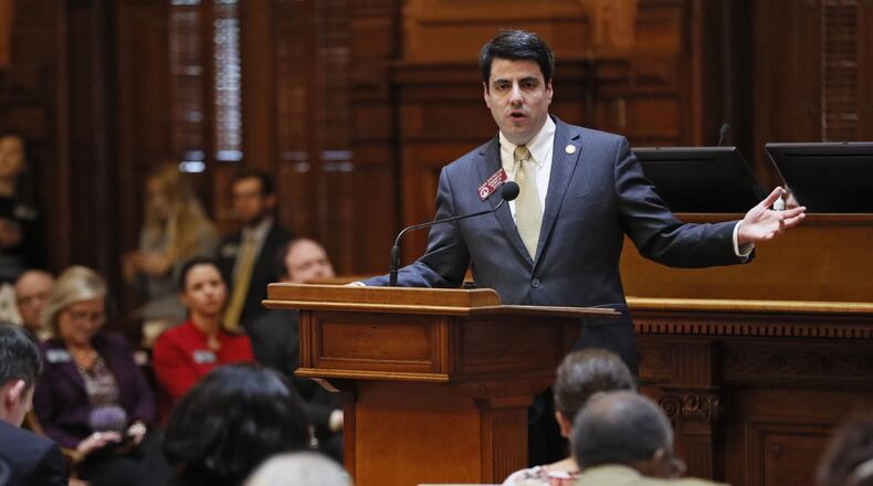 Rep. Chuck Efstration, R-Dacula, is the sponsor of the anti-hate crime bill that still awaits a vote in the senate.