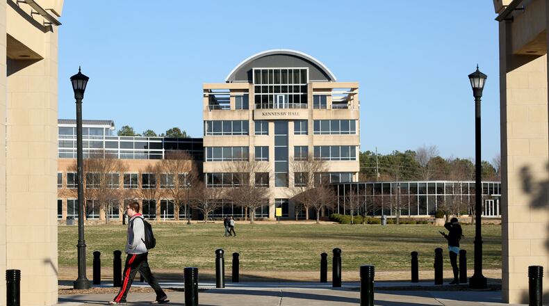 Kennesaw State University is letting students and staff know how to get information about the impending snow storm and its effect on campus.