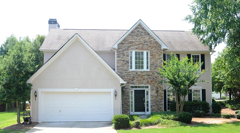 Steuterman's home, built in 1998 in Forsyth County's Springmonte subdivision, has four bedrooms, 2 1/2 baths and 2,376 square feet.