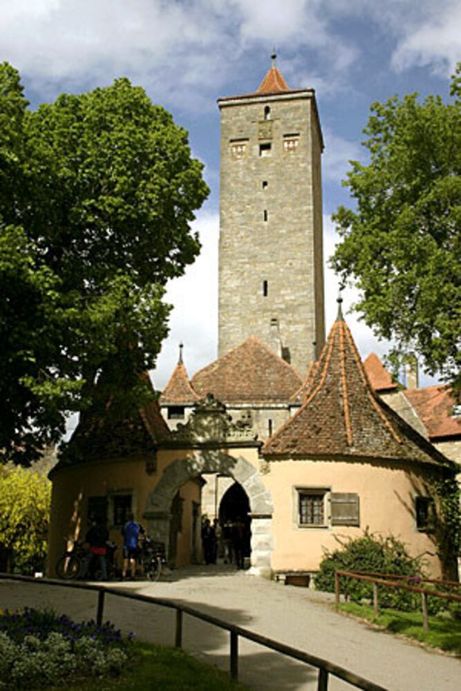 Middle Ages splendor of Rothenburg, Germany