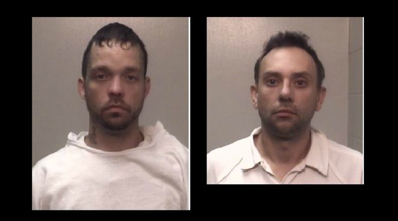 Winston Nobles (left), Carlos Easterwood (Credit: Coweta County Sheriff's Office)