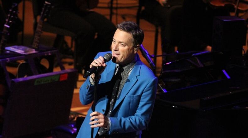 Michael W. Smith performing songs from his holiday albums at Atlanta Symphony Hall in December 2019. Photo: Melissa Ruggieri/Atlanta Journal-Constitution