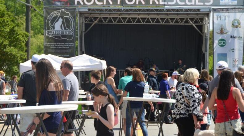 “Rock for Rescues,” a one-day music festival to benefit metro Atlanta animal welfare groups, returns to Milton on April 27, 2019. CITY OF MILTON