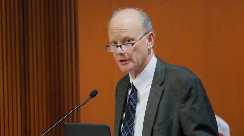 University System Chancellor Steve Wrigley. BOB ANDRES /BANDRES@AJC.COM