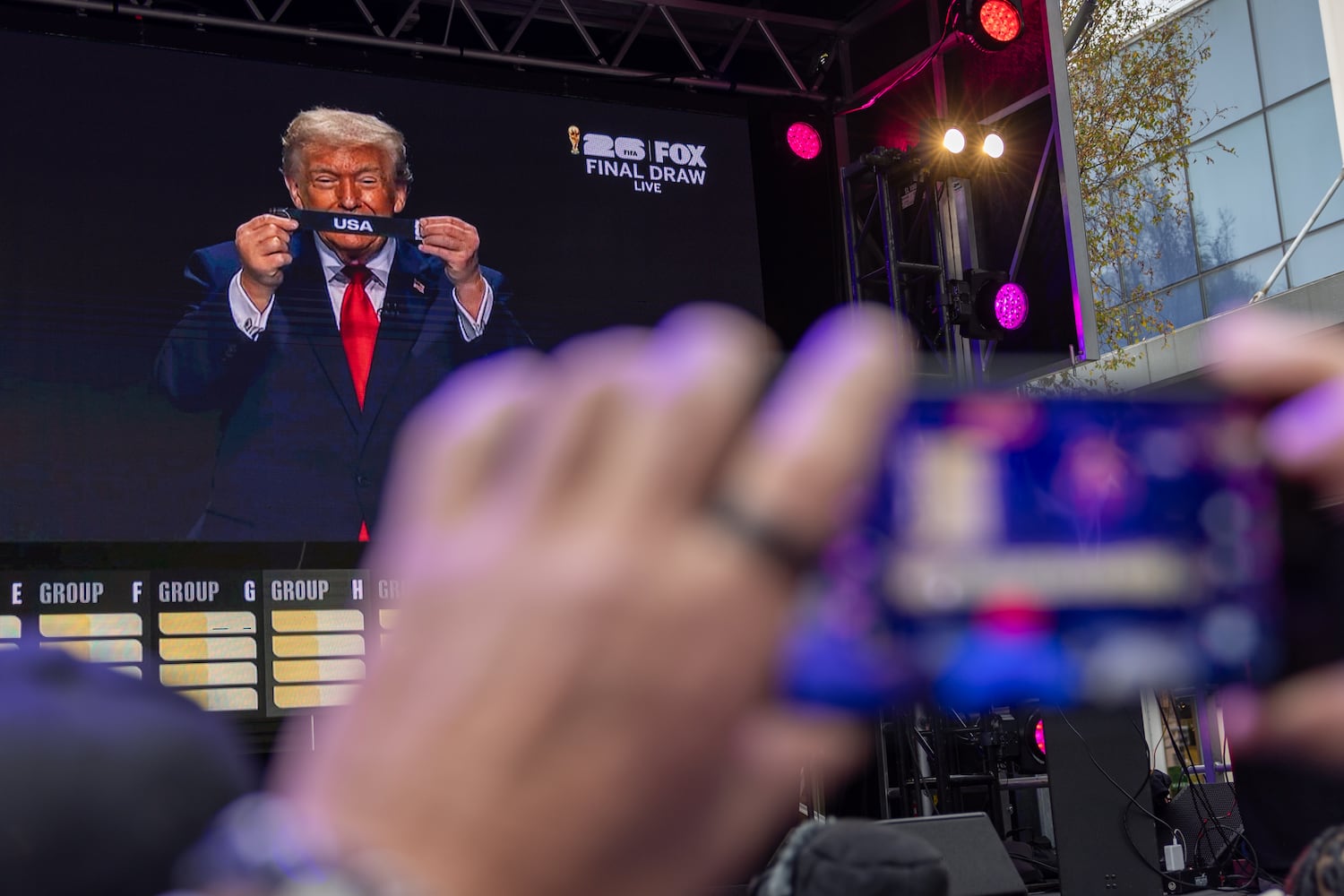 World Cup draw party TKTKT

