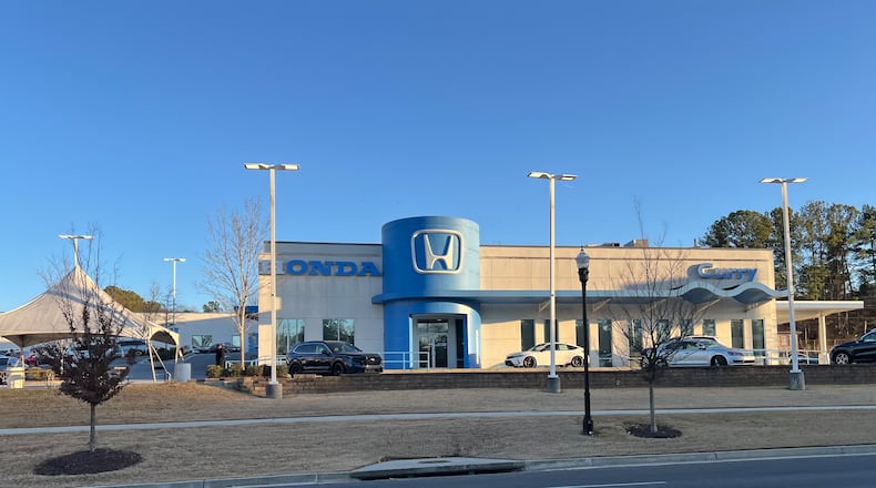 The Curry Honda dealership in Chamblee. (Renee DeGross Valdes/Cox Automotive)