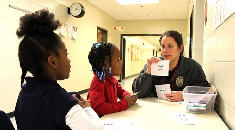 Roswell has been awarded a $77,099 AmeriCorps grant for an after-school program to help children with literacy and other academic support. AJC FILE
