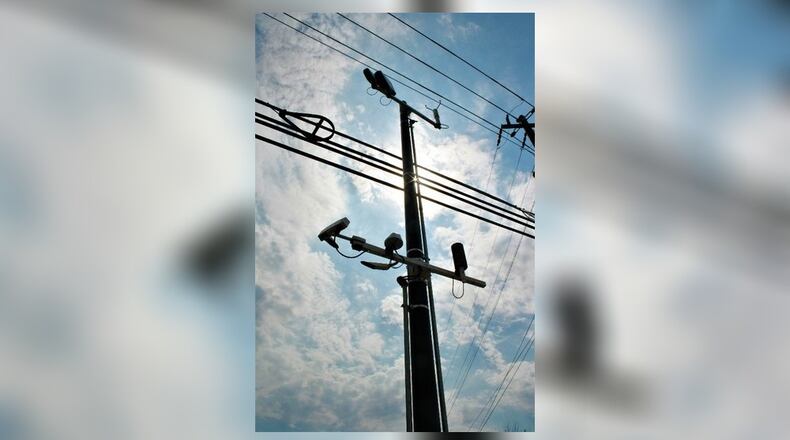 The new road sensor is located near the intersection of North Druid Hills Road and Buford Highway.