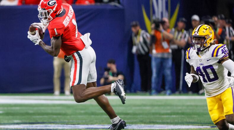 georgia football-wide receivers-2020 signees