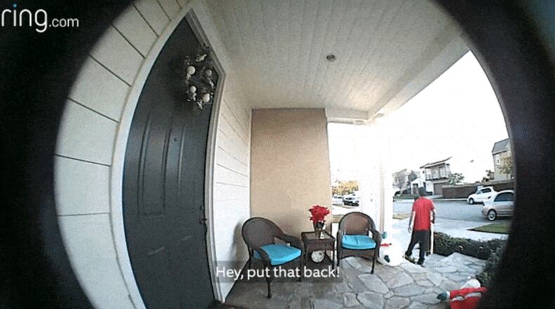 Gwinnett police are partnering with Ring to provide 80 free Ring Video Doorbells to community. (Courtesy Ring, LLC)