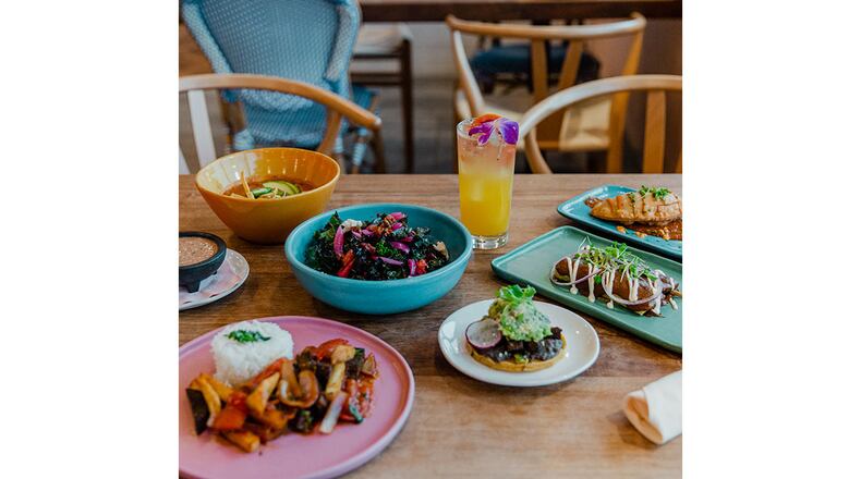 A selection of dishes from Happy Seed. / Courtesy of Happy Seed