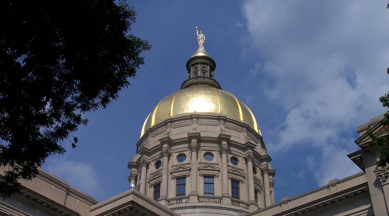 The shimmering face of the Georgia State Capitol Gold Dome is due to its pure gold leaf — no fillers, no dilution. Unfortunately, columnist Maureen Downey says the same can’t be said about the murky assertions that typify debate under the dome. (AJC 2020)