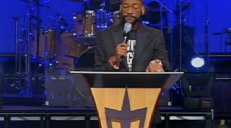 Bishop Eddie Long during New Year’s Eve Watch Night Service. Credit: Taken from website