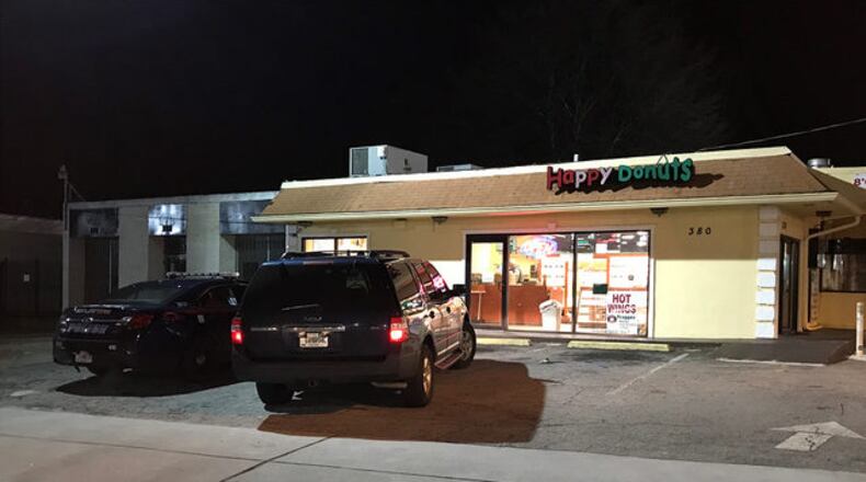 Police are investigating after Happy Donuts was robbed in East Atlanta.
