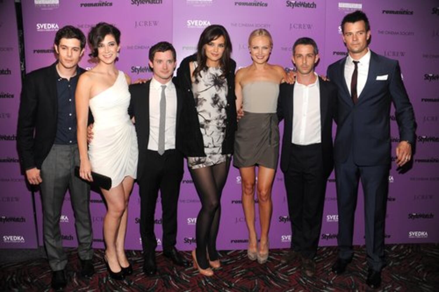 The Romantics' stars come out for movie premiere