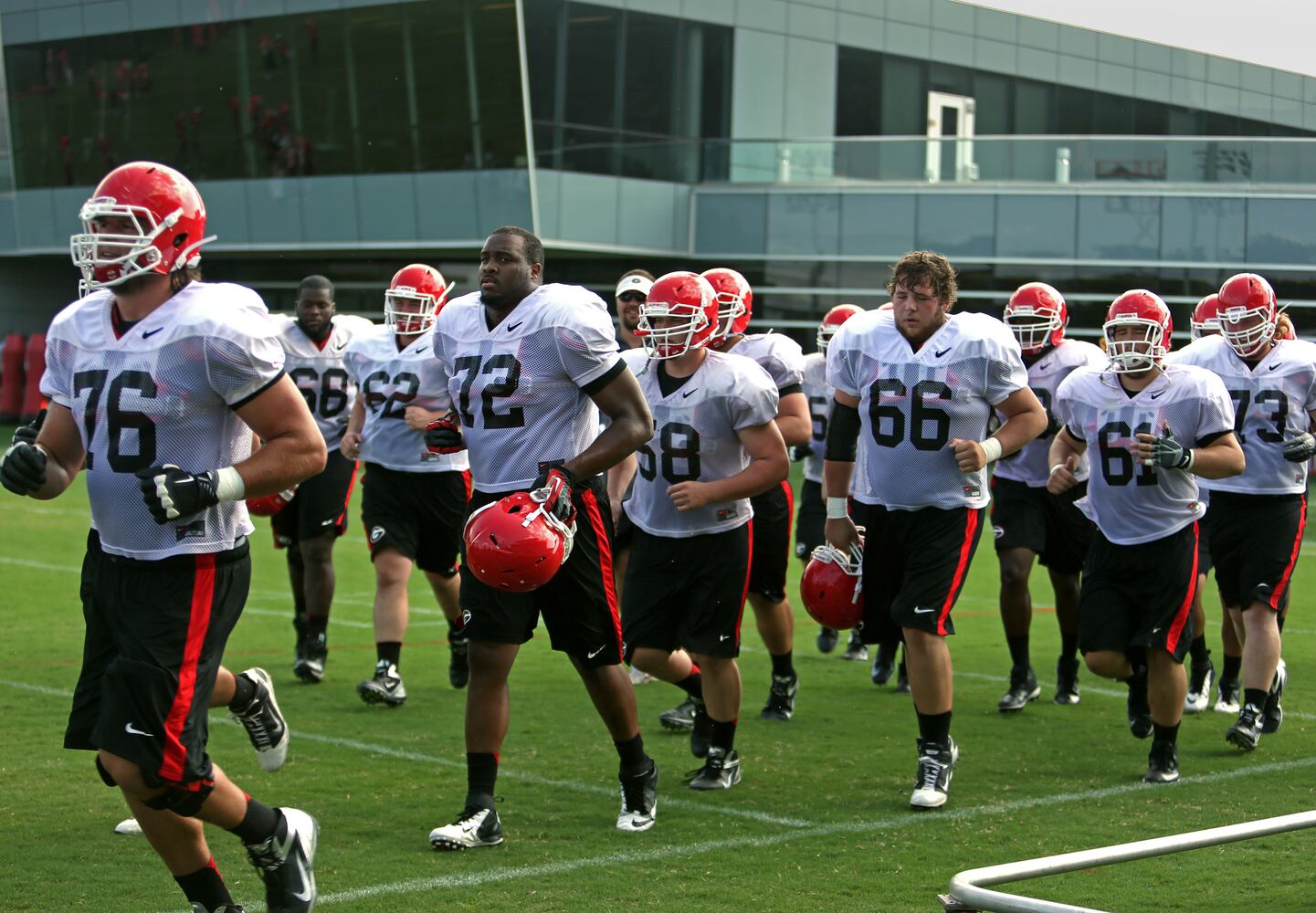UGA Practice, August 23