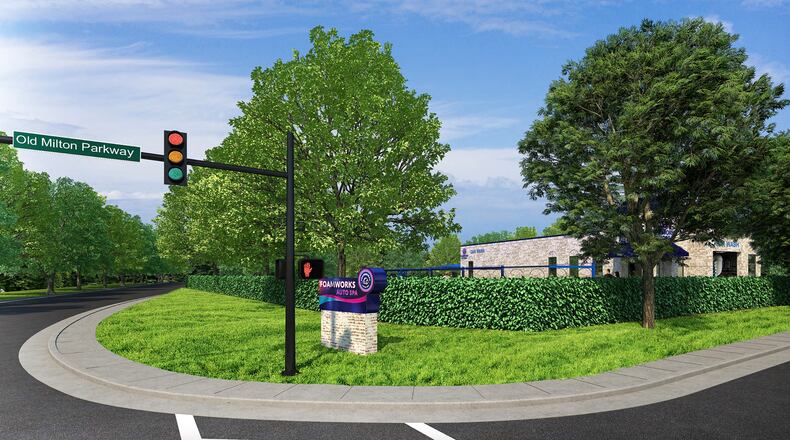 Foamworks Alpharetta is in the process of asking Alpharetta for a conditional use permit to operate a car wash in a building formerly used by Autobell Car Wash at 11725 Cotton Creek. COURTESY CITY OF ALPHARETTA