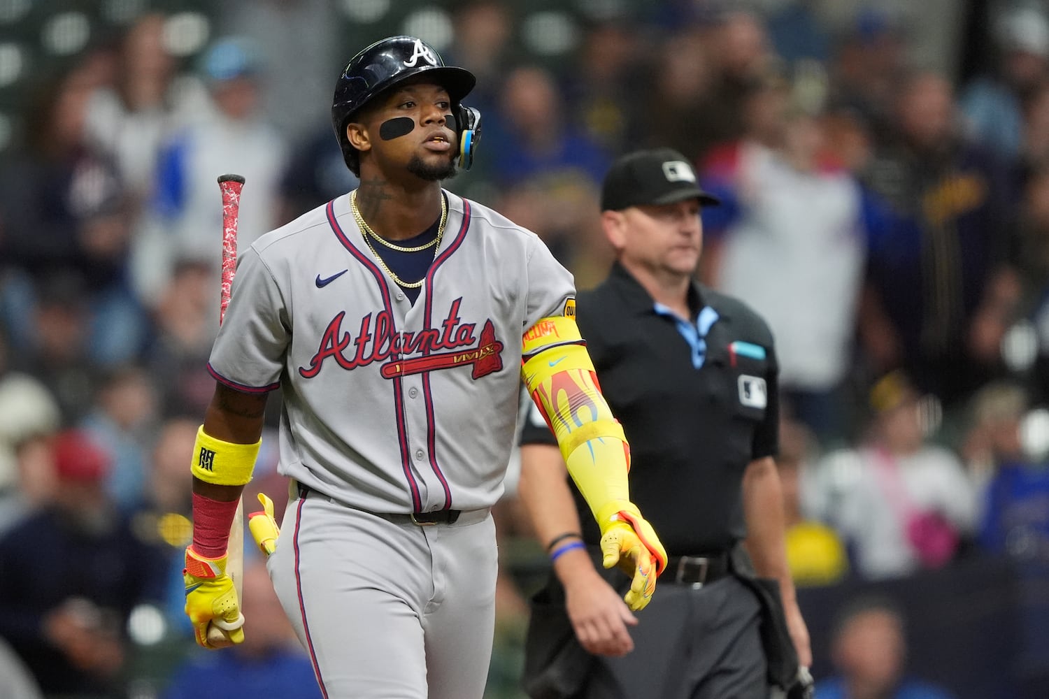 Braves Brewers Baseball