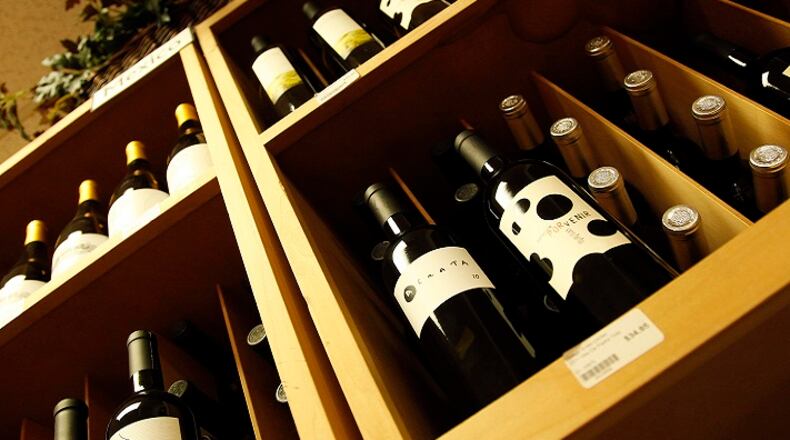 Vintage Wines in San Diego has a steady stream of local and out-of-state customers for its selection of wines from the Valle de Guadalupe. (John Gastaldo/San Diego Union-Tribune/TNS)