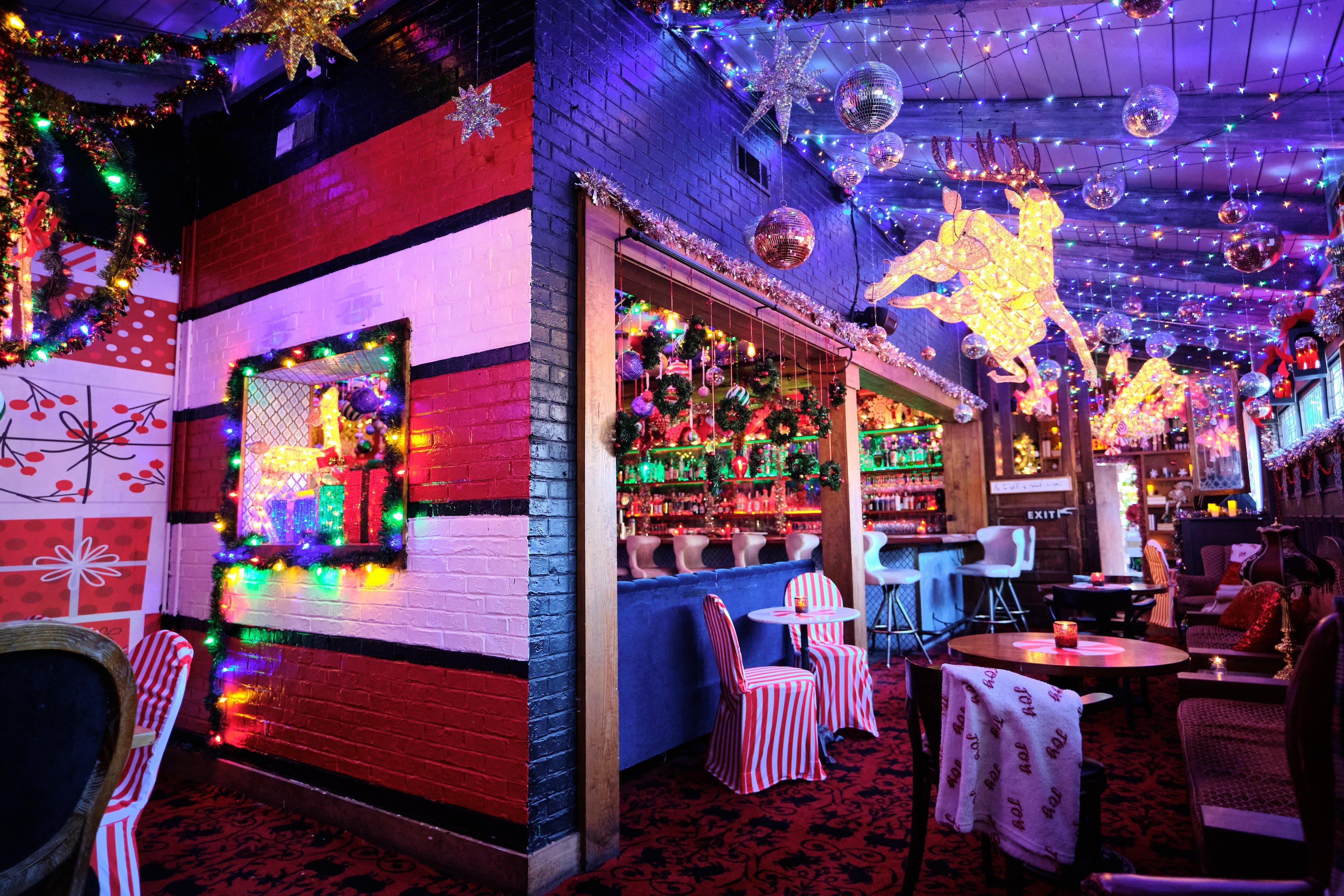 The Blind Pig Parlour Bar transforms into the Blind Elf for the holiday season.