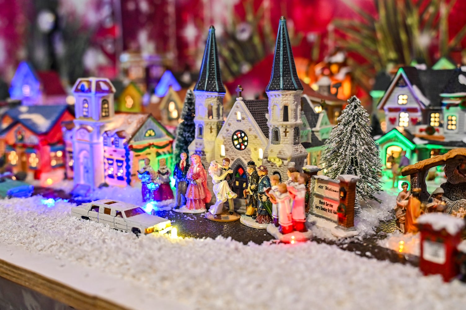 Savannah Christmas Train Villages